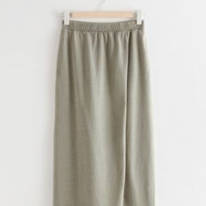 & Other Stories - Relaxed Wrap Midi Skirt